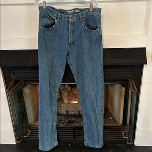 Wrangler Men's Classic Straight Blue Jeans